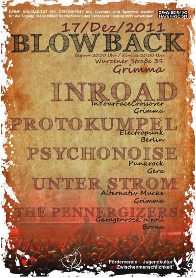 BLOWBACK - Festival in Grimma