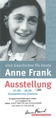 Anne Frank Ausstellung