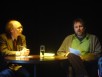 Muldentalloungemoderator Stephan Meister mit Referent Dr. Andreas Fürst