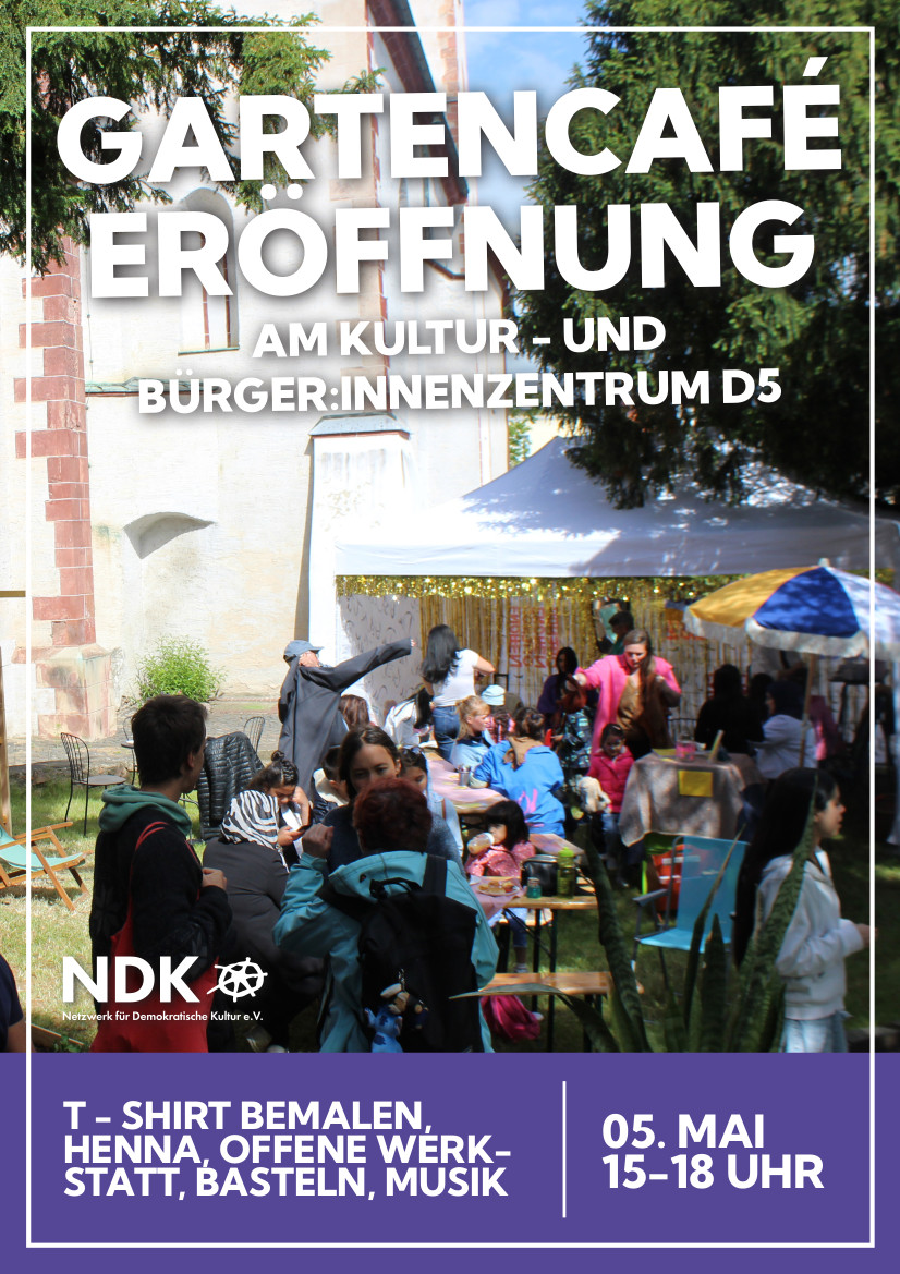 Gartencafe Eröffnung 2026