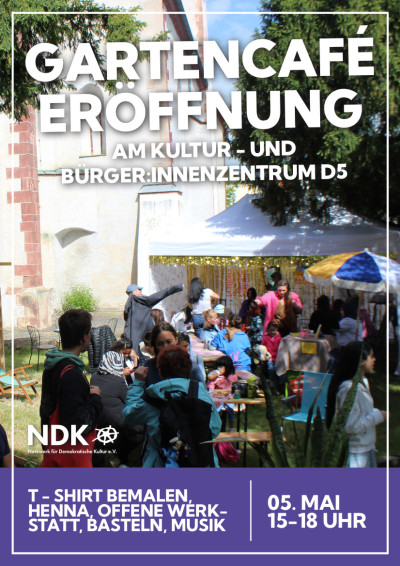 Gartencafe Eröffnung 2026